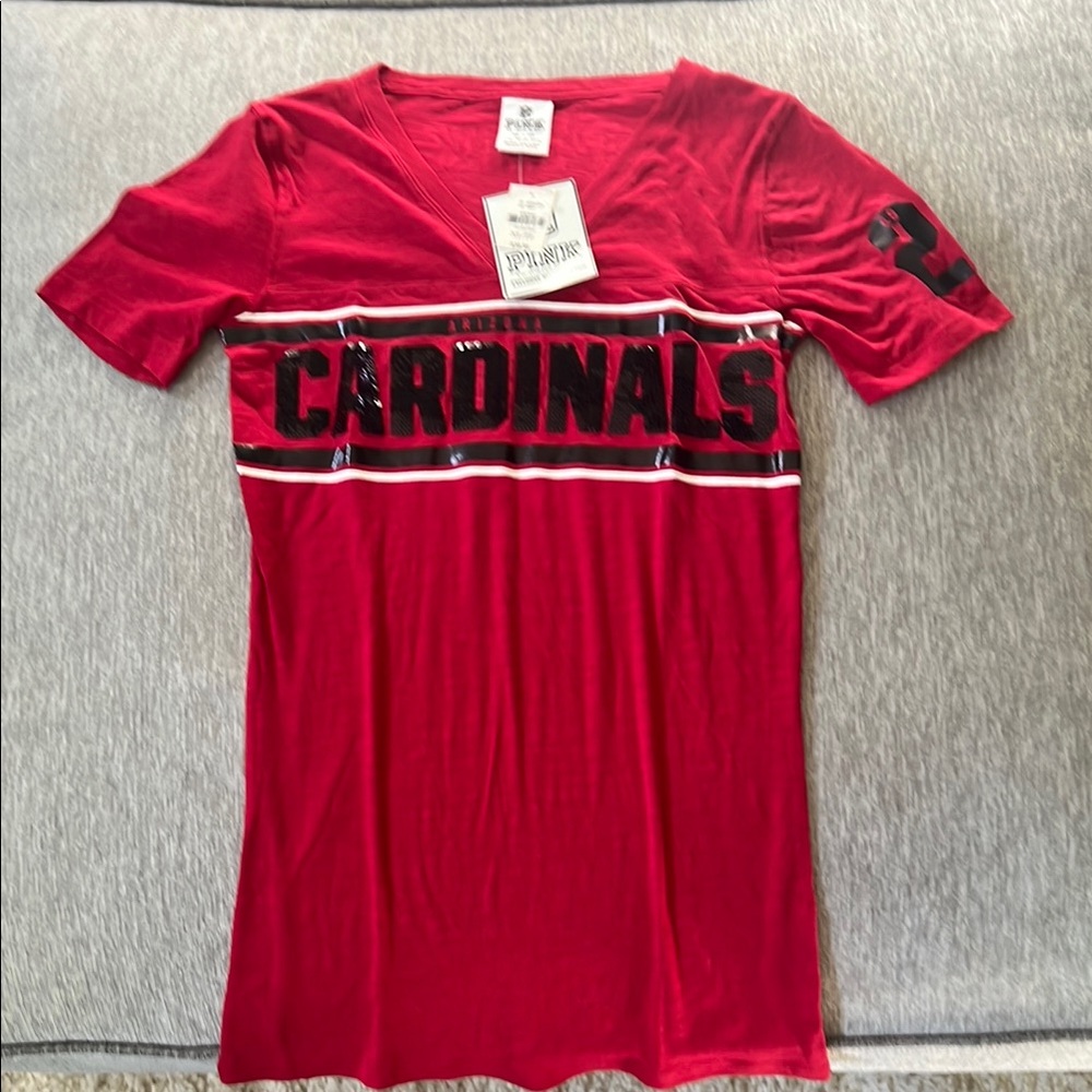 Pink Victoria’s Secret
Arizona Cardinals t-shirt